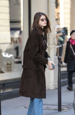 KAIA GERBER Out and About in Paris 01/18/2019