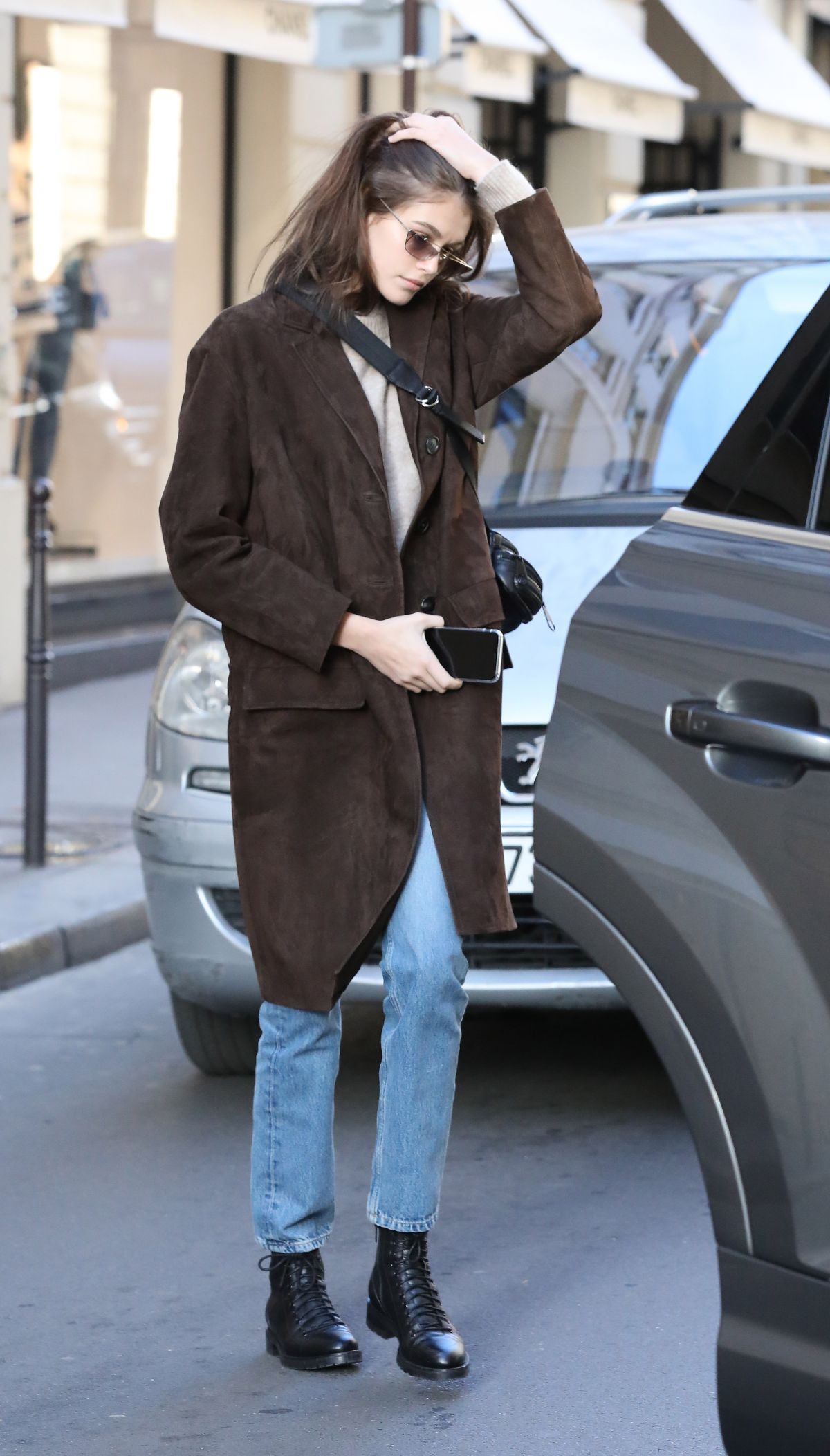 KAIA GERBER Out and About in Paris 01/18/2019 – HawtCelebs