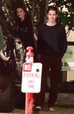 KAIA GERBER Out for Dinner in Malibu 01/28/2019