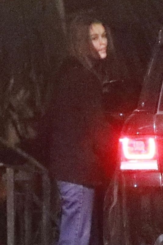 KAIA GERBER Out for Dinner in Malibu 01/28/2019