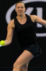 KAIA KANEPI at 2019 Australian Open at Melbourne Park 01/15/2019