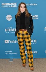KAITLYN DEVER at Them That Follow Premiere at Sundance Film Festival 01/27/2019