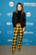 KAITLYN DEVER at Them That Follow Premiere at Sundance Film Festival 01/27/2019