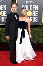 KALEY CUOCO at 2019 Golden Globe Awards in Beverly Hills 01/06/2019