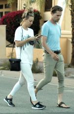 KALEY CUOCO at a Stables in La Quinta 01/28/2018