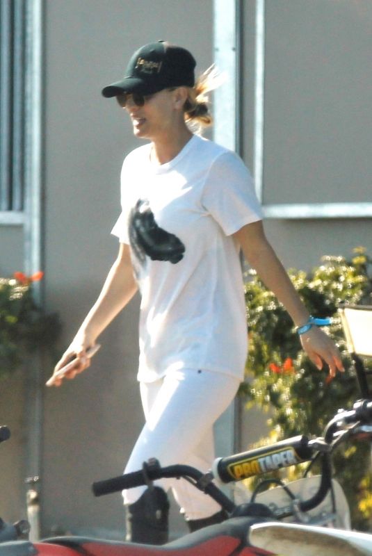 KALEY CUOCO at a Stables in La Quinta 01/28/2018