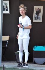 KALEY CUOCO at a Stables in La Quinta 01/28/2018