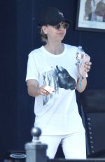KALEY CUOCO at a Stables in La Quinta 01/28/2018