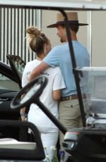 KALEY CUOCO at a Stables in La Quinta 01/28/2018