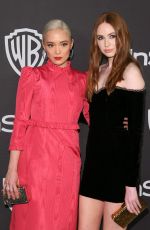 KAREN GILLAN at Instyle and Warner Bros Golden Globe Awards Afterparty in Beverly Hills 01/06/2019