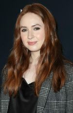 KAREN GILLAN at The Unicorn Premiere in Hollywood 01/10/2019