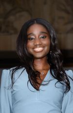 KARIDJA TOURE at Elie Saab Fashion Show in Paris 01/23/2019