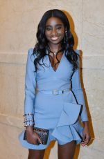 KARIDJA TOURE at Elie Saab Fashion Show in Paris 01/23/2019