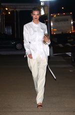 KARLIE KLOSS and Derek Blasberg Leaves Chrome Hearts & Louis Vuitton Dinner in New York 01/09/2019