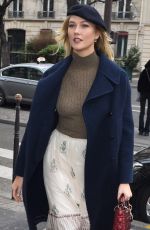 KARLIE KLOSS at Dior Store in Paris 01/19/2019