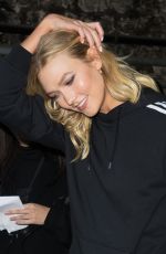 KARLIE KLOSS Leaves Adidas Show at Paris Fashion Week 01/18/2019