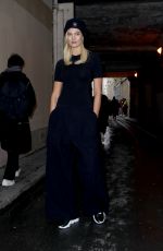 KARLIE KLOSS Out and About in Paris 01/20/2019