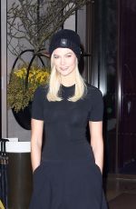 KARLIE KLOSS Out and About in Paris 01/20/2019