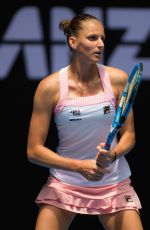 KAROLINA PLISKOVA at 2019 Australian Open at Melbourne Park 01/15/2019