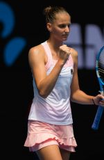 KAROLINA PLISKOVA at 2019 Australian Open at Melbourne Park 01/15/2019