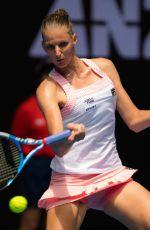 KAROLINA PLISKOVA at 2019 Australian Open at Melbourne Park 01/15/2019
