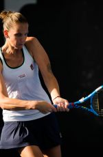 KAROLINA PLISKOVA at Brisbane International Tennis 01/02/2019