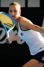 KAROLINA PLISKOVA at Brisbane International Tennis 01/02/2019