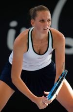 KAROLINA PLISKOVA at Brisbane International Tennis 01/02/2019