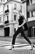 KAROLINA PLISKOVA - Black and White Photoshoot
