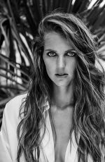 KAROLINA PLISKOVA - Black and White Photoshoot