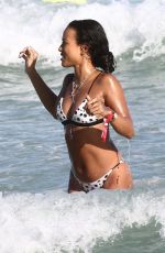 KARRUECHE TRAN in Bikini at a Beach in Miami 01/02/2019