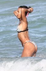 KARRUECHE TRAN in Bikini at a Beach in Miami 01/02/2019