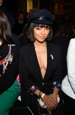 KAT GRAHAM and PIXIE LOTT at Schiaparelli Haute Couture Fashion Show in Paris 01/21/2019