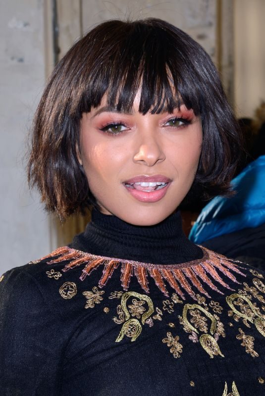 KAT GRAHAM at Christian Dior Show at Paris Fashion Week 01/21/2019
