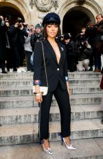 KAT GRAHAM at Schiaparelli Show at Paris Fashion Week 01/21/2019