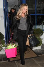 KATE and LOTTIE MOSS at La Famiglia Restaurant in London 01/09/2019