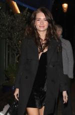 KATE and LOTTIE MOSS at La Famiglia Restaurant in London 01/09/2019