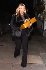 KATE and LOTTIE MOSS at La Famiglia Restaurant in London 01/09/2019