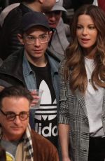 KATE BECKINSALE at LA Lakers vs Cleveland Cavaliers Game in Los Angeles 01/13/2019