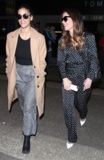 KATE BECKINSALE at LAX Airport in Los Angeles 01/22/2019