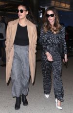 KATE BECKINSALE at LAX Airport in Los Angeles 01/22/2019