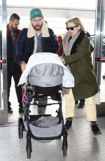 KATE HUDSON and Danny Fujikawa at JFK Airpirt in New York 01/13/2019