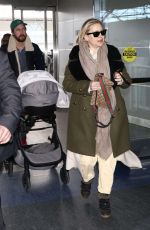 KATE HUDSON and Danny Fujikawa at JFK Airpirt in New York 01/13/2019