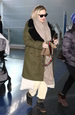 KATE HUDSON and Danny Fujikawa at JFK Airpirt in New York 01/13/2019
