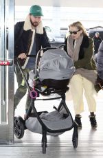 KATE HUDSON and Danny Fujikawa at JFK Airpirt in New York 01/13/2019
