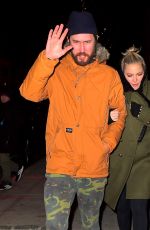 KATE HUDSON and Danny Fujikawa Leaves Crosby Hotel in New York 01/10/2019