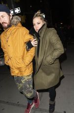 KATE HUDSON and Danny Fujikawa Leaves Crosby Hotel in New York 01/10/2019