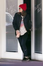 KATE MARA Leaves a Ballet Studio in Los Angeles 01/13/2019