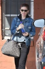 KATE MARA Leaves Ballet Bodies Class in West Hollywood 01/30/2019