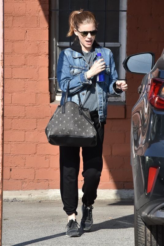 KATE MARA Leaves Ballet Bodies Class in West Hollywood 01/30/2019